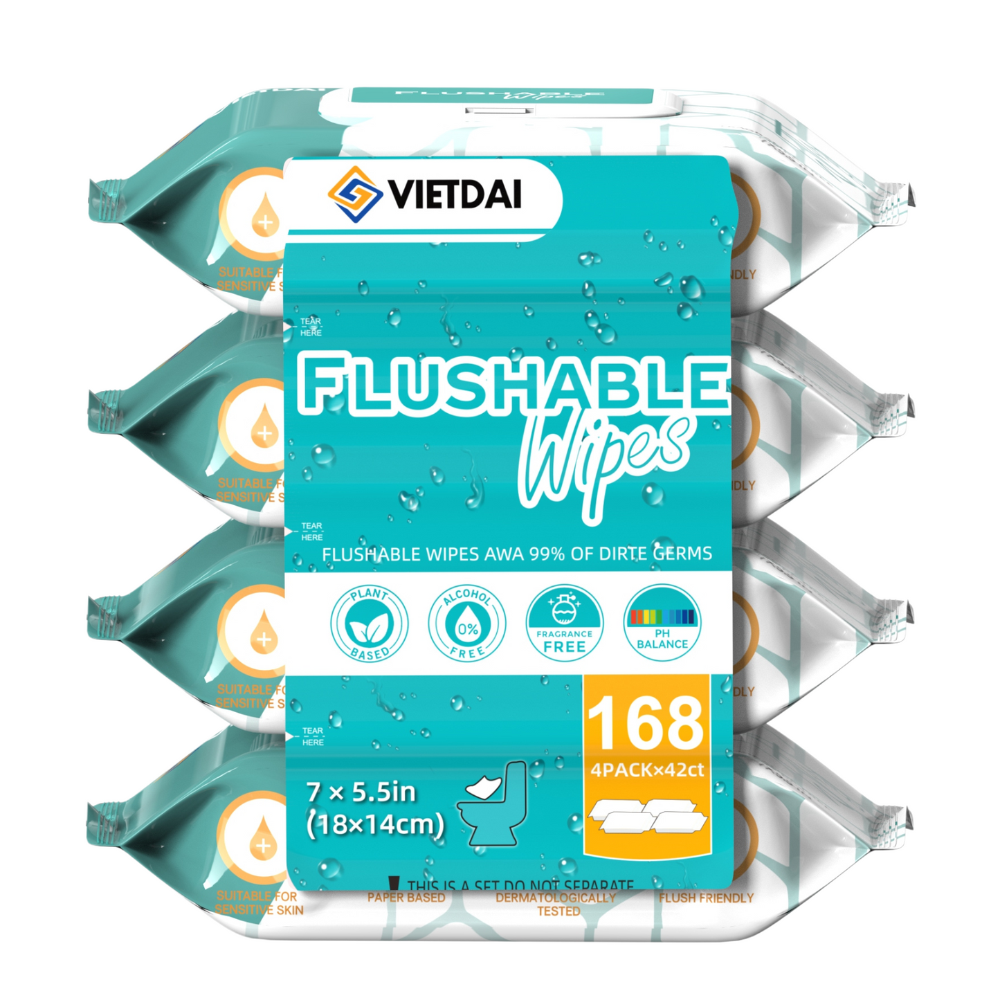 Flushable Wipes