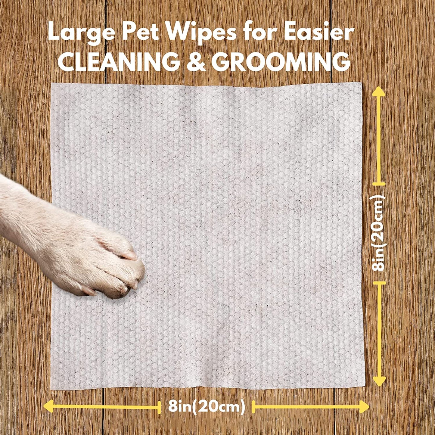 Lingettes pour animaux VIETDAI - 1 paquet (80 comprimés)